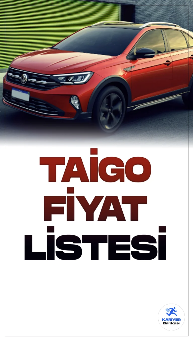 Volkswagen Taigo Mart 2024 Fiyat Listesi Yayımlandı.Volkswagen, kompakt SUV segmentine yönelik yeni bir model olan otomobil, şık tasarımı, dinamik sürüş özellikleri ve modern teknolojileriyle dikkat çekiyor. Taigo, Volkswagen'in geniş SUV yelpazesine katılarak, markanın müşterilere sunduğu çeşitliliği artırıyor.