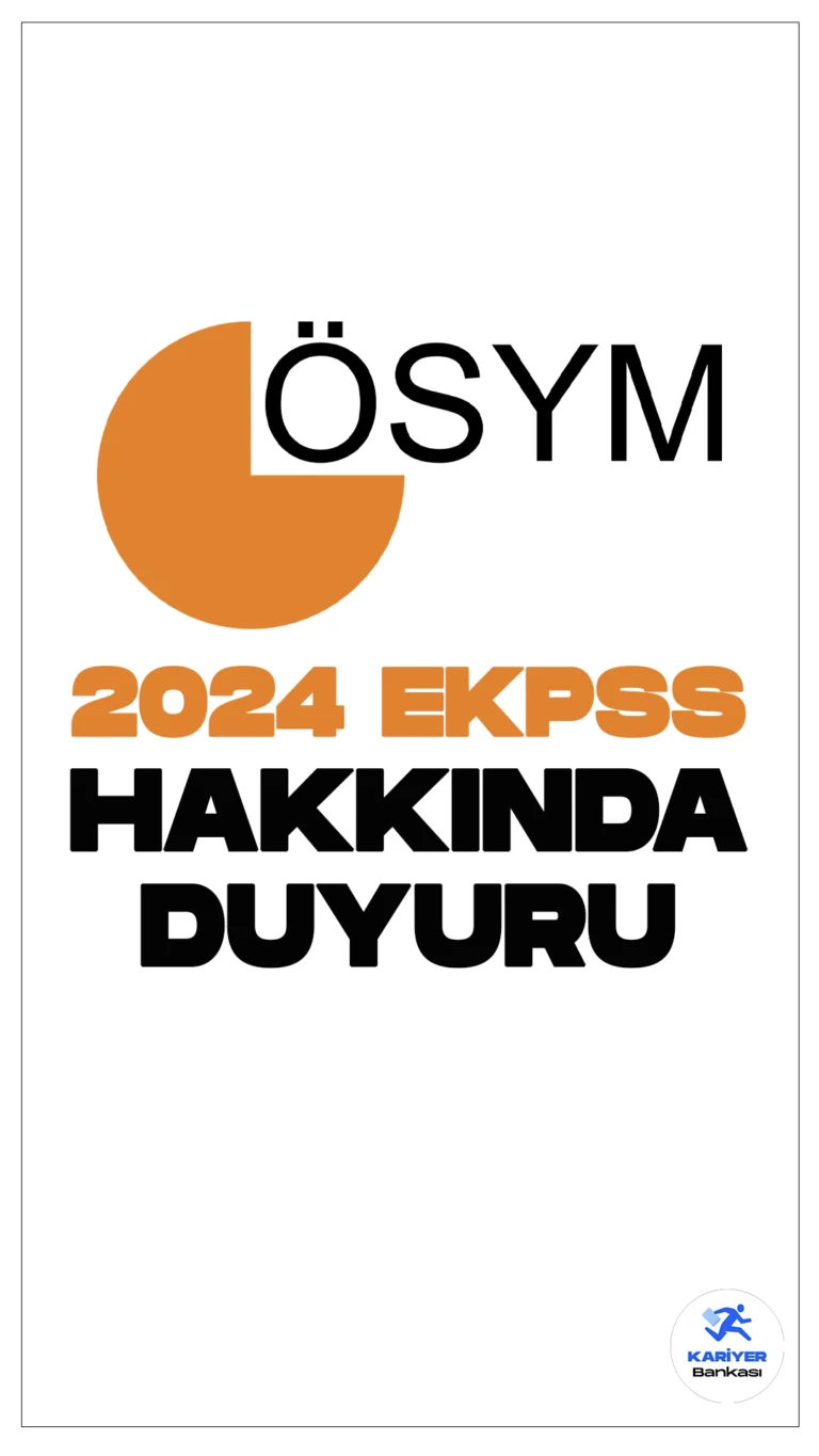 2024 EKPSS: Sınava Giriş Belgeleri Erişime Açıldı.ÖSYM sayfasından yayımlana son dakika duyurusunda, 28 Nisan 2024 tarihinde uygulanacak olan 2024 Engelli Kamu Personeli Seçme Sınavı’na (2024-EKPSS) başvuran adayların, sınava girecekleri bina/salonlara atanma işlemlerinin tamamlandığı aktarıldı.