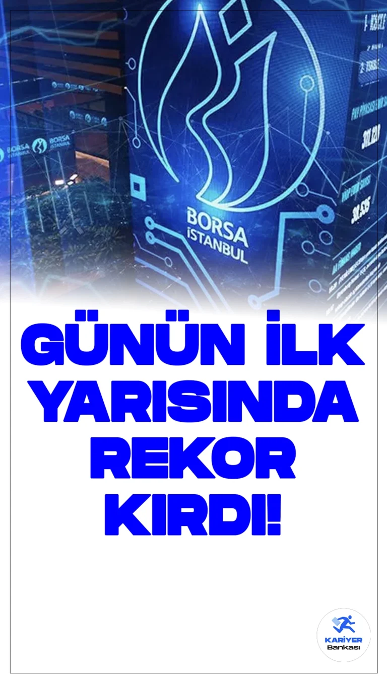 BIST 100 Endeksi En Yüksek Seviyeye Ulaştı.Borsa İstanbul günün ilk yarısında rekor seviyeyi gördü. Günün ilk yarısında 10.132,88 puanla tüm zamanların en yüksek seviyesini gören BIST 100 endeksi, saat 13.00 itibarıyla önceki kapanışa göre 27,05 puan ve yüzde 0,27 değer kazancıyla 10.109,82 oldu. Toplam işlem hacmi 48,4 milyar lira düzeyinde gerçekleşti.