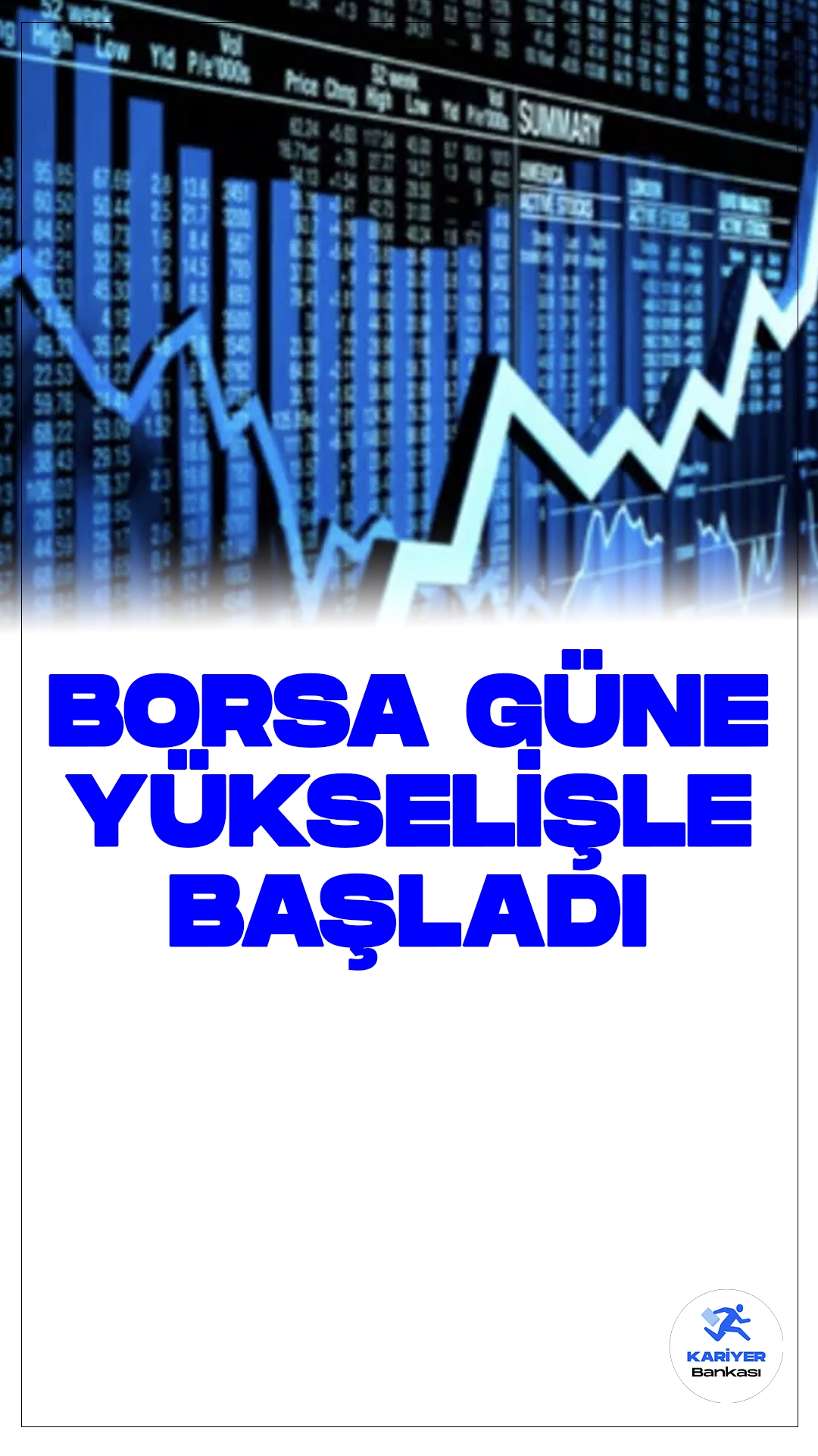 Borsa Güne Yükselişle Başladı.Borsa İstanbul'da işlem gören BIST 100 endeksi, güne olumlu bir ivmeyle başladı. Endeks, %1,61'lik bir yükselişle 9.275,88 puandan işlem görmeye başladı.