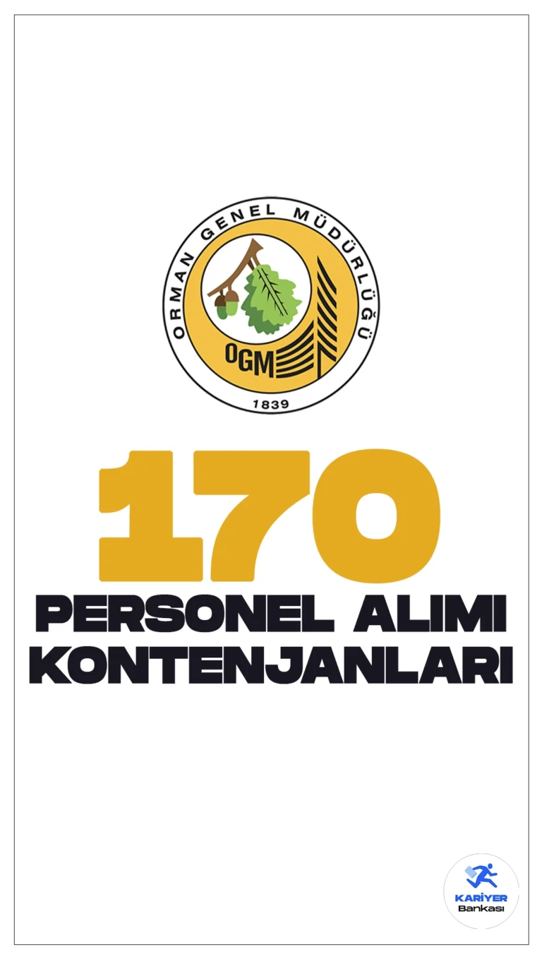 OGM 170 personel alımı yapacak. Kontenjan dağılımı ve başvuru bilgilerine dair detaylar bu haberimizde.