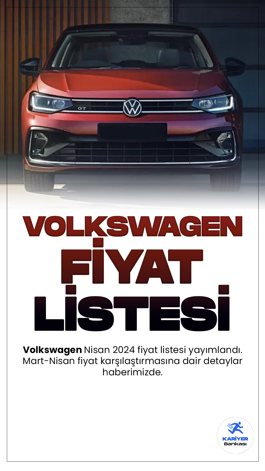 Volkswagen Nisan 2024 Fiyat Listesi Yayımlandı.Volkswagen, 2024 yılında heyecan verici yeni modelleriyle otomobil pazarında büyük bir hareketlilik yaratmaya hazırlanıyor. Alman otomotiv devi, geniş ürün yelpazesindeki çeşitliliği artırmak ve müşterilere daha fazla seçenek sunmak için dikkat çekici araçlarını yenilemeye devam ediyor.