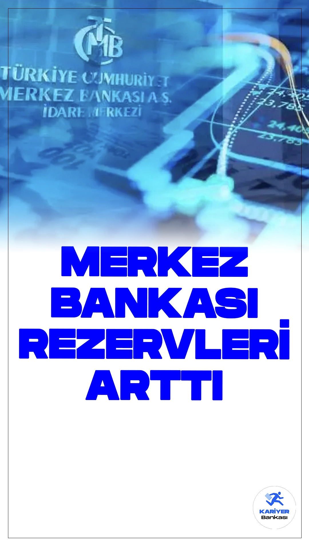 Merkez Bankası Rezervleri Arttı.Türkiye Cumhuriyet Merkez Bankası (TCMB) tarafından yapılan son açıklamalara göre, Merkez Bankası'nın toplam rezervleri son 3 yılın en dikkate değer artışını kaydetti. 10 Mayıs haftasında, bir önceki haftaya göre 7 milyar 547 milyon dolarlık bir artış yaşanarak toplam rezerv miktarı 134 milyar 402 milyon dolara ulaştı.
