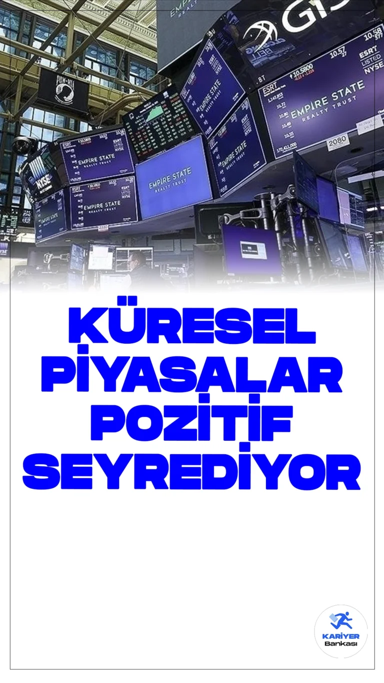 Küresel Piyasalar Fed'e Yönelik Faiz Beklentisiyle Pozitif Seyrediyor.Küresel piyasalar, ABD Merkez Bankası'nın (Fed) bu yıl faiz indirimine gideceğine yönelik iyimserliğin korunmasıyla pozitif seyrediyor. Yoğun veri gündemi ve Nvidia'nın finansal sonuçları yatırımcıların odağında. Yurt içinde ise gözler yarın açıklanacak faiz kararına çevrildi.