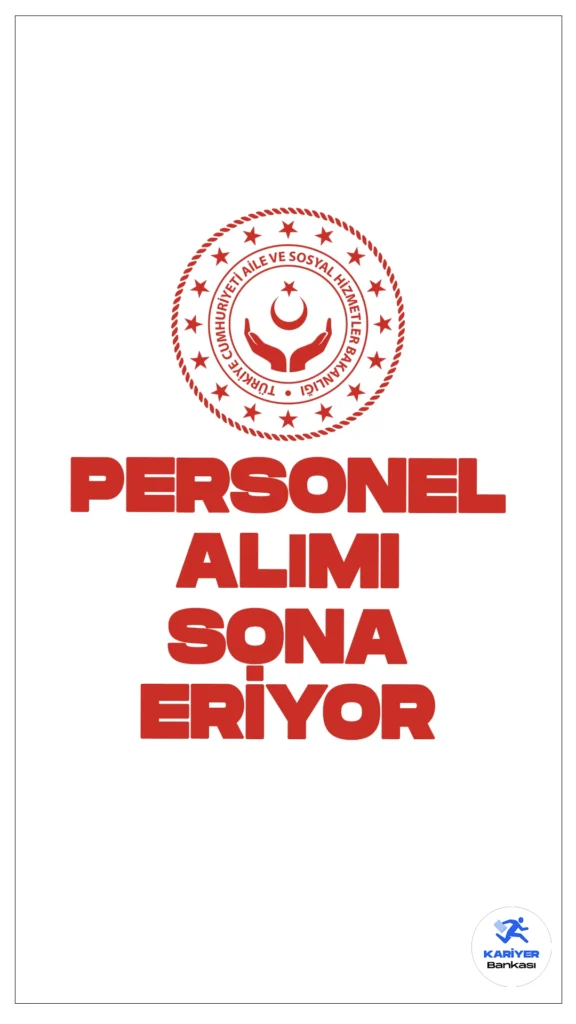 Aile Bakanlığı 45 Personel Başvuruları Sona Eriyor.İlgili alım duyurusunda, Aile ve Sosyal Hizmetler Bakanlığına farklı ünvanlarda personel alımı yapılacağı aktarılmış, başvurular 24 Nisan itibarıyla alınmaya başlamıştı.Başvuru işlemleri bugün (10 Mayıs) sona eriyor. Başvuru şartları ve başvuru sayfasına dair detaylar bu haberimizde.