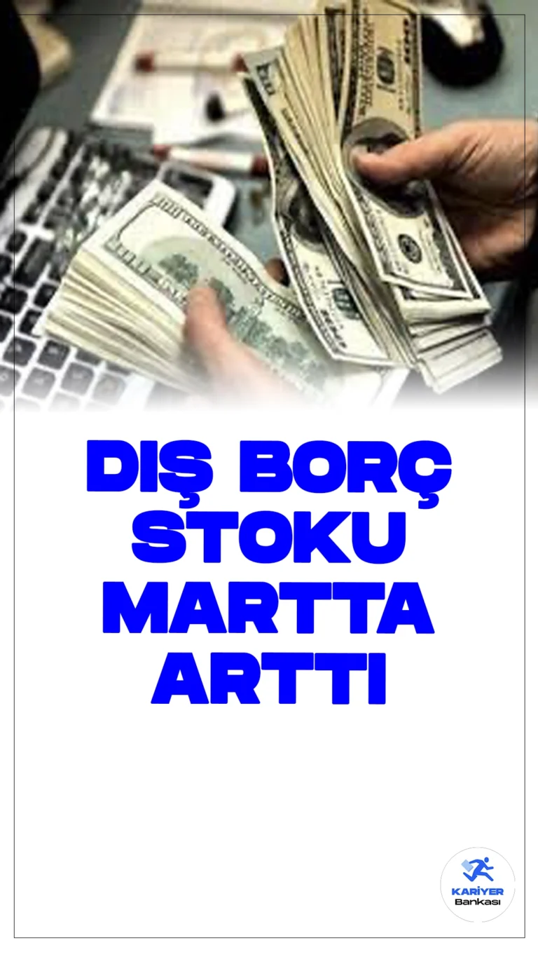 Mart Döneminde Kısa Vadeli Dış Borç Stoku Arttı.Mart 2023 itibarıyla, Türkiye Cumhuriyet Merkez Bankası (TCMB) tarafından açıklanan verilere göre, kısa vadeli dış borç stoku yıl sonuna kıyasla yüzde 0,1 artış göstererek 175,4 milyar dolar seviyesine ulaştı.