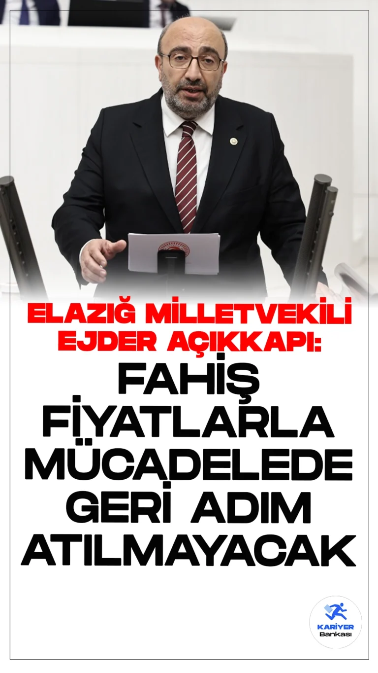 AK Partili Açıkkapı: Fahiş fiyatla, Fırsatçılıkla Mücadelede Geri Adım Olmayacak.AK partili Açıkkapı, Meclis'te düzenlediği basın toplantısında, Elazığ'da bir öğretmenin kopya çekerken yakaladığı öğrencisi tarafından yaralandığını anımsattı. Yaralı öğretmene geçmiş olsun dileğinde bulunan Açıkkapı, bu tür hadiselerin yeniden meydana gelmemesi için gerekli çalışmaların ilgili bakanlık tarafından hassasiyetle yürütüldüğünü belirtti.
