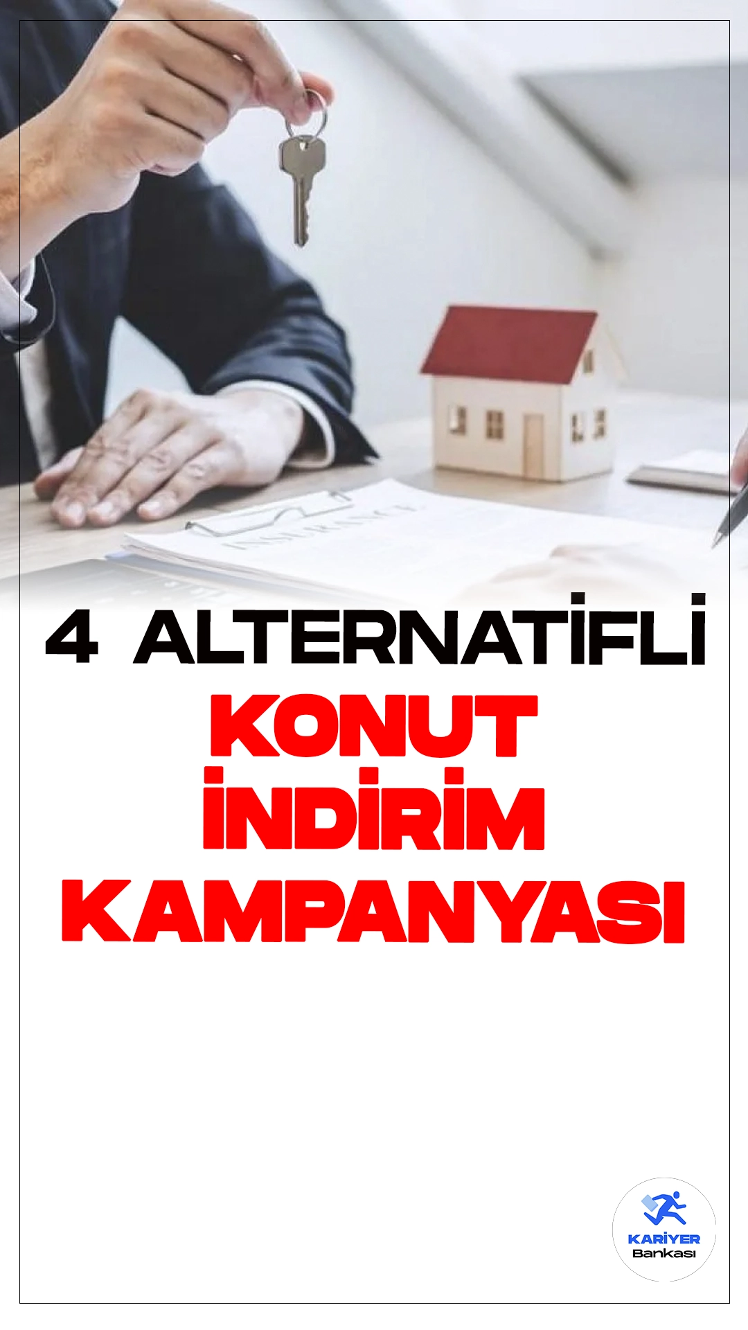 Emlak Konut'tan 4 Alternatifli Konut İndirim Kampanyası Başladı.Emlak Konut GYO çoğunluğu İstanbul'da olmak üzere 16 projede 4 alternatifli konut indirim kampanyası başlattı.