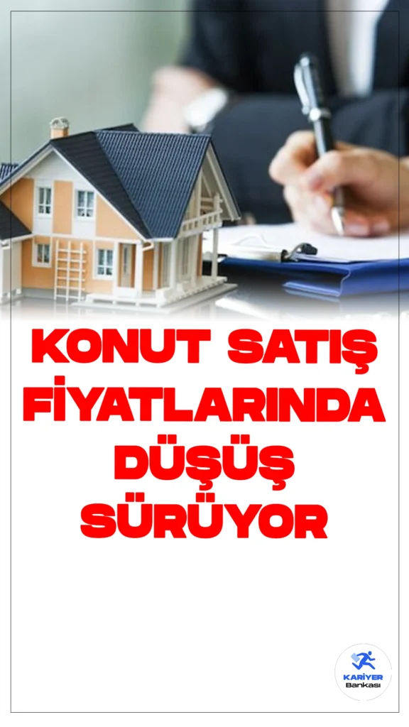 Konut Satış Fiyatlarındaki Düşüş Sürüyor.Konut fiyatlarındaki artış enflasyonun altında kalmaya devam ederken, başta Türkiye Cumhuriyet Merkez Bankası (TCMB) Konut Fiyat Endeksi (KFE) olmak üzere sektördeki önemli araştırmalar, fiyatlardaki reel düşüşün yüzde 16'yı aştığını gösteriyor.