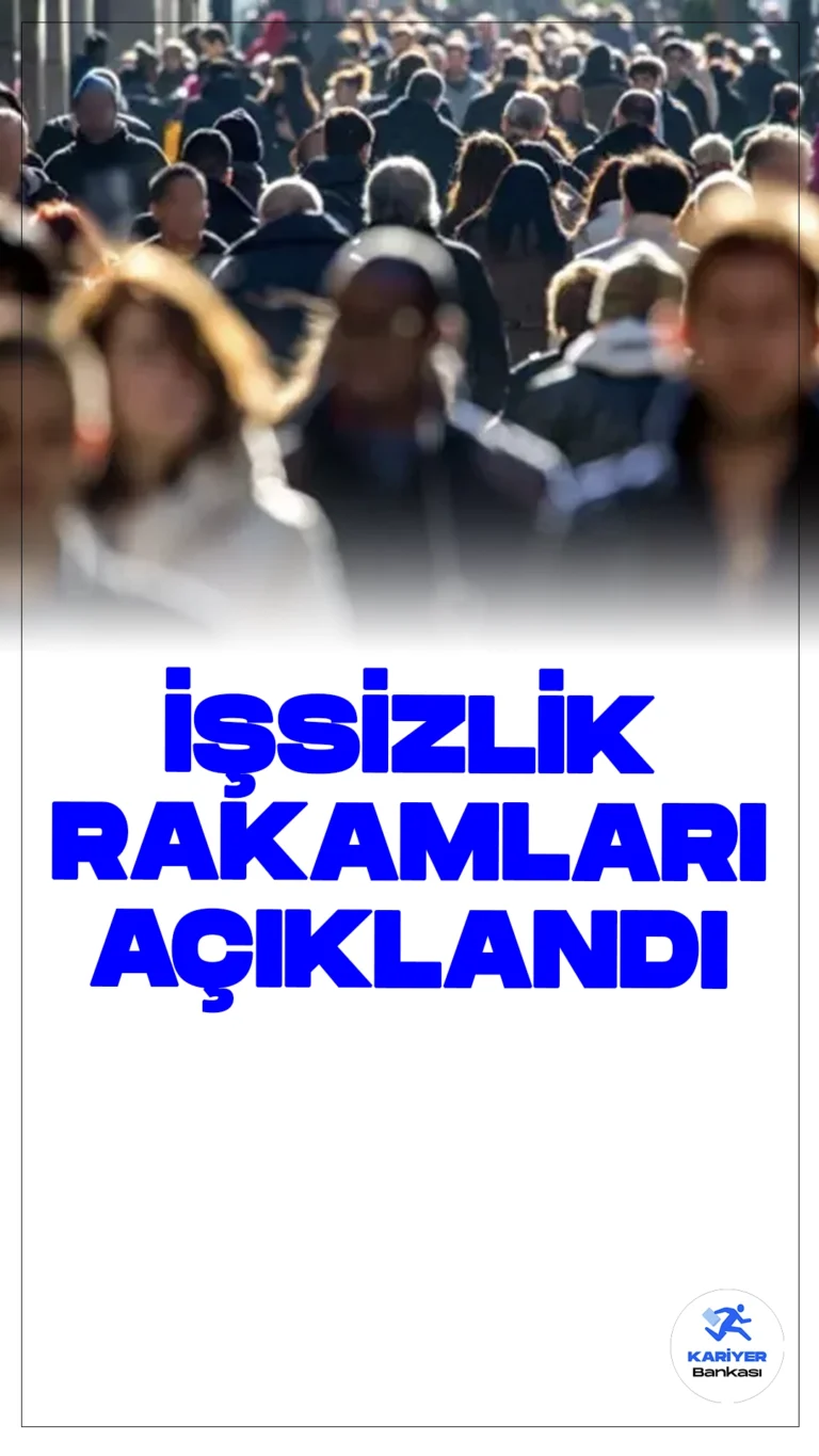 Mart Ayı İşsizlik Oranları Açıklandı.Türkiye İstatistik Kurumu (TÜİK) tarafından yapılan açıklamaya göre, mart ayı işsizlik oranları belirlendi. İşsizlik oranı, martta bir önceki aya göre 0,1 puan azalarak yüzde 8,6 seviyesine indi.