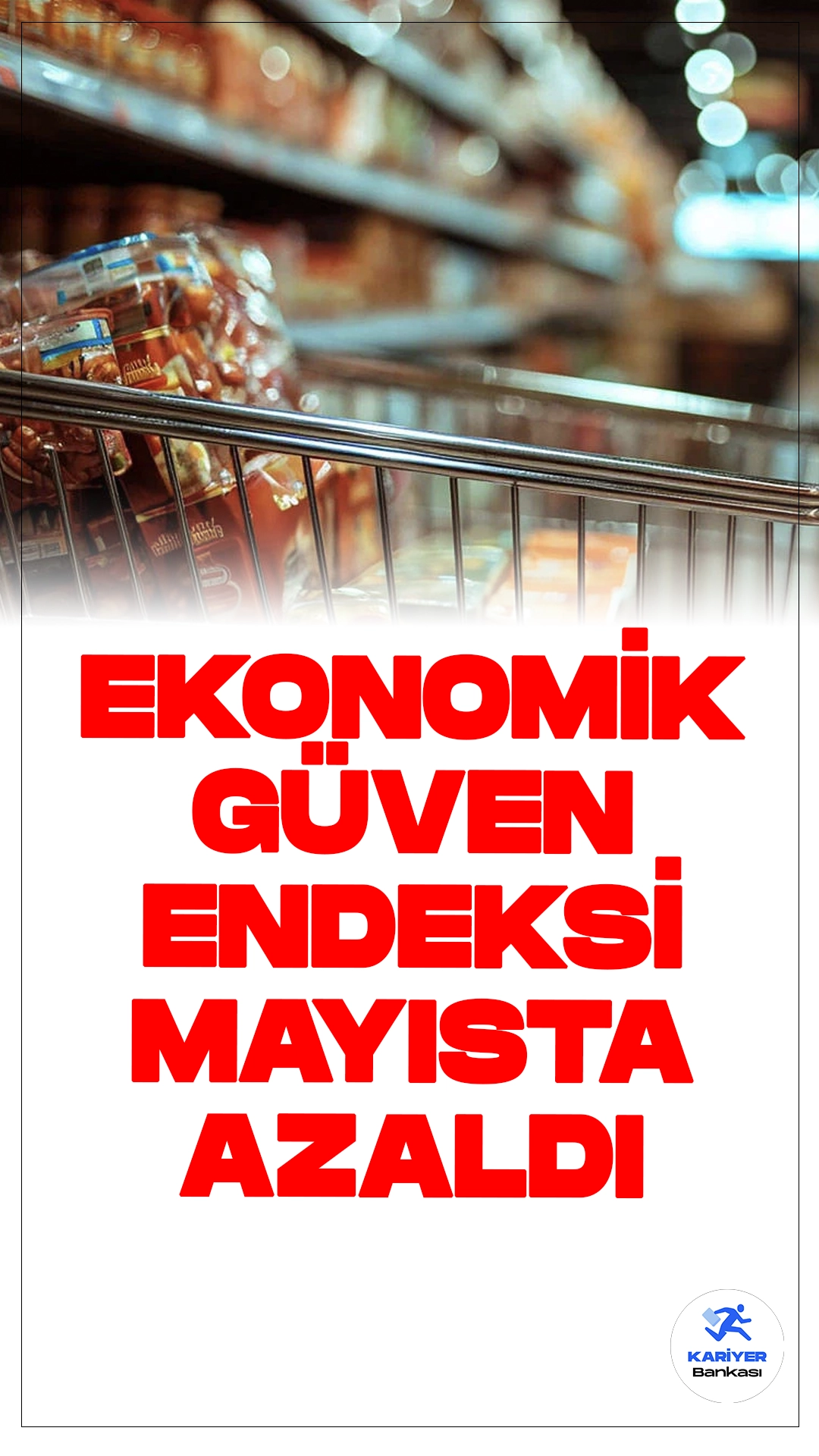 Ekonomik güven endeksi, Mayıs ayında aylık bazda %0,8 azalışla 98,2 değerine geriledi. Türkiye İstatistik Kurumu (TÜİK) tarafından açıklanan verilere göre, Nisan ayında 99,0 olan endeks, Mayıs ayında %0,8 oranında azalarak 98,2 seviyesine düştü.