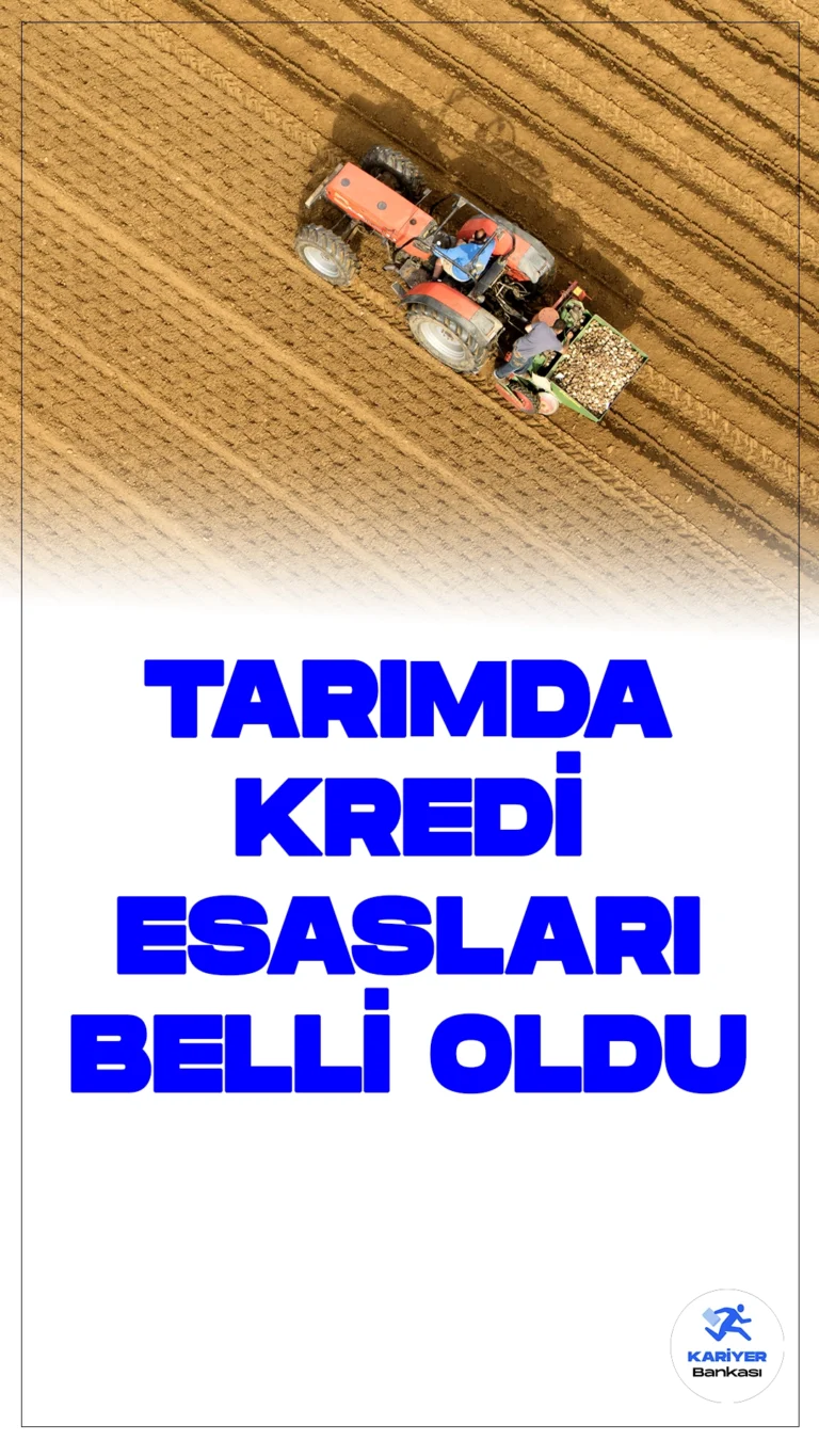 Tarımsal Kredi Esasları Belirlendi: Üreticilere Yüzde 100 Faiz İndirimi!Tarım ve Orman Bakanlığı, "Tarımsal Üretime Dair Faiz/Kar Payı Destekli Yatırım ve İşletme Kredisi/Finansmanı Kullandırılmasına İlişkin Uygulama Esasları Tebliği"ni yayımlayarak, tarımsal üretimde kredi kullanımı için önemli adımlar attı.