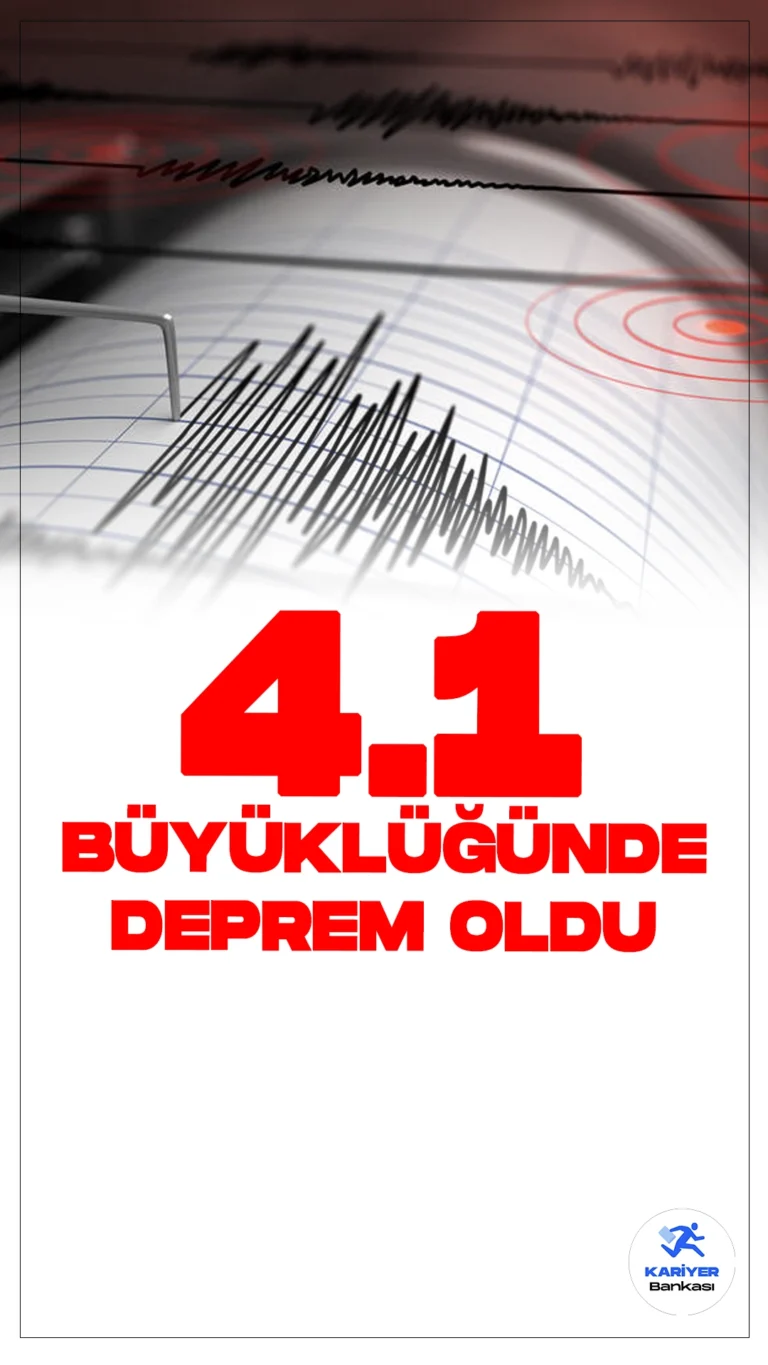 Van'da 4.1 Büyüklüğünde Deprem Oldu.İçişleri Bakanlığı Afet ve Acil Durum Yönetimi Başkanlığı Deprem Dairesi tarafından yayımlanan son dakika verilerine göre, Van'ın Sağlamtaş ilçesinde 4.1 büyüklüğünde deprem meydana geldi.