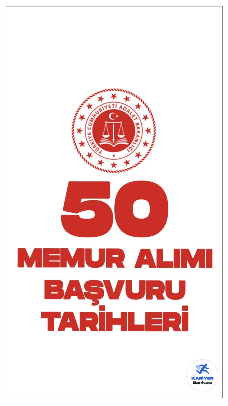 Ceza ve Tevkifevleri Genel Müdürlüğü, 7-9'uncu dereceli kadrolara 50 idare memuru öğrencisi alımı yapacak.