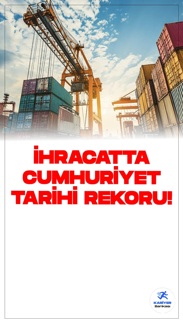 Ticari Diplomasi ile İhracatta Cumhuriyet Tarihinin Rekoru.Ticaret Bakanlığı, ihracata yönelik çalışma ve destekleriyle cumhuriyet tarihinin rekorlarına imza atarken, son 1 yılda Türkiye'nin dünya mal ve hizmet ihracatındaki payının artırılmasına katkı verdi. Cumhurbaşkanı Recep Tayyip Erdoğan'ın 3 Haziran 2023'te Cumhurbaşkanlığı Kabinesi'ni açıklamasının üzerinden bir yıl geçerken, Ticaret Bakanlığı'nın bu sürece ilişkin hizmet karnesi de çıkarıldı.