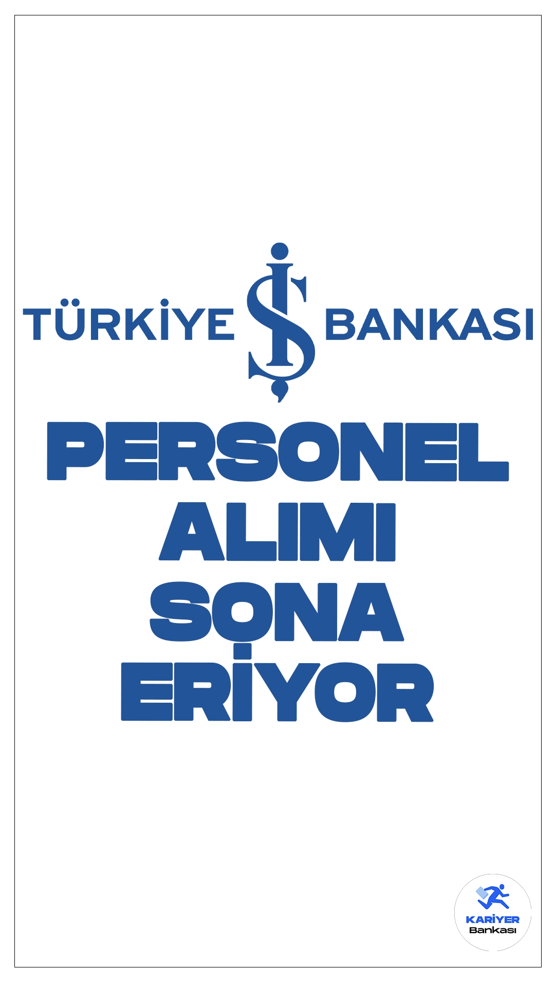 İş Bankası Teknisyen Alımı Başvuruları Sona Eriyor.Türkiye İş Bankası sayfasından yayımlanan duyuruya göre, ön lisans mezunlarından teknisyen alımı yapılacak. Başvurular İş Bankası sayfası üzerinden online olarak gerçekleştirilecek. Başvuru işlemleri yarın(19 Haziran) Başvuru yapacak adayların belitilen şartları dikkatle incelemesi gerekmektedir. İşte şartlar ve başvuru sayfası...