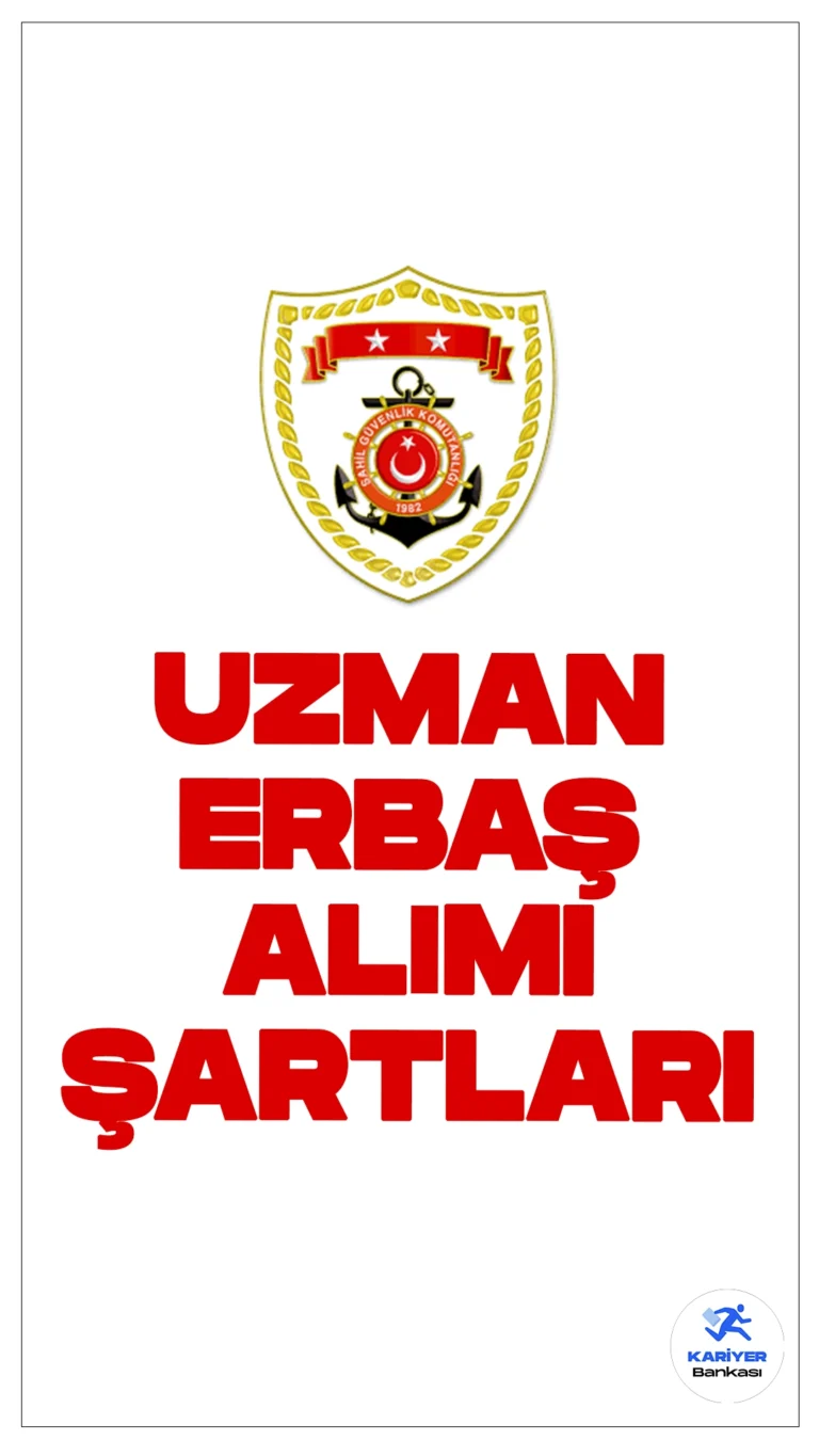 Sahil Güvenlik uzman erbaş alımı başvuruları sürüyor. Başvuru şartları ve başvuru sayfasına dair detaylar bu haberimizde yer alıyor.T.C. İçişleri Bakanlığı Sahil Güvenlik Komutanlığı sayfasından yayımlanan duyuruda, Sahil Güvenlik Komutanlığına, topçu, telsizci, motorcu, elektrikçi, ikmal (aşçı) ve kurbağaadam gibi çeşitli branşlarda olmak üzere 300 uzman erbaş alımı yapılacağı aktarıldı Başvuru yapacak adayların genel ve özel şartları taşıması gerekmektedir. İşte şartlar ve başvuru bilgileri..