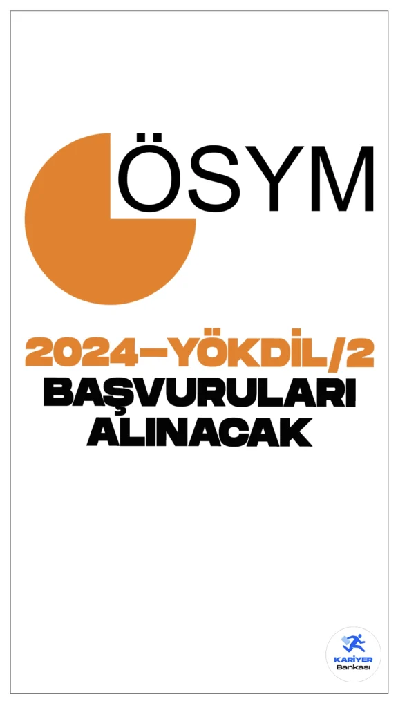 2024-YÖKDİL/2 Başvuruları Alınacak.ÖSYM sayfasından yayımlanan duyuruda, 11 Ağustos 2024 tarihinde uygulanacak Yükseköğretim Kurumları Yabancı Dil Sınavı (2024-YÖKDİL/2) başvurularının 25 Haziran itibarıyla alınacağı kaydedildi.