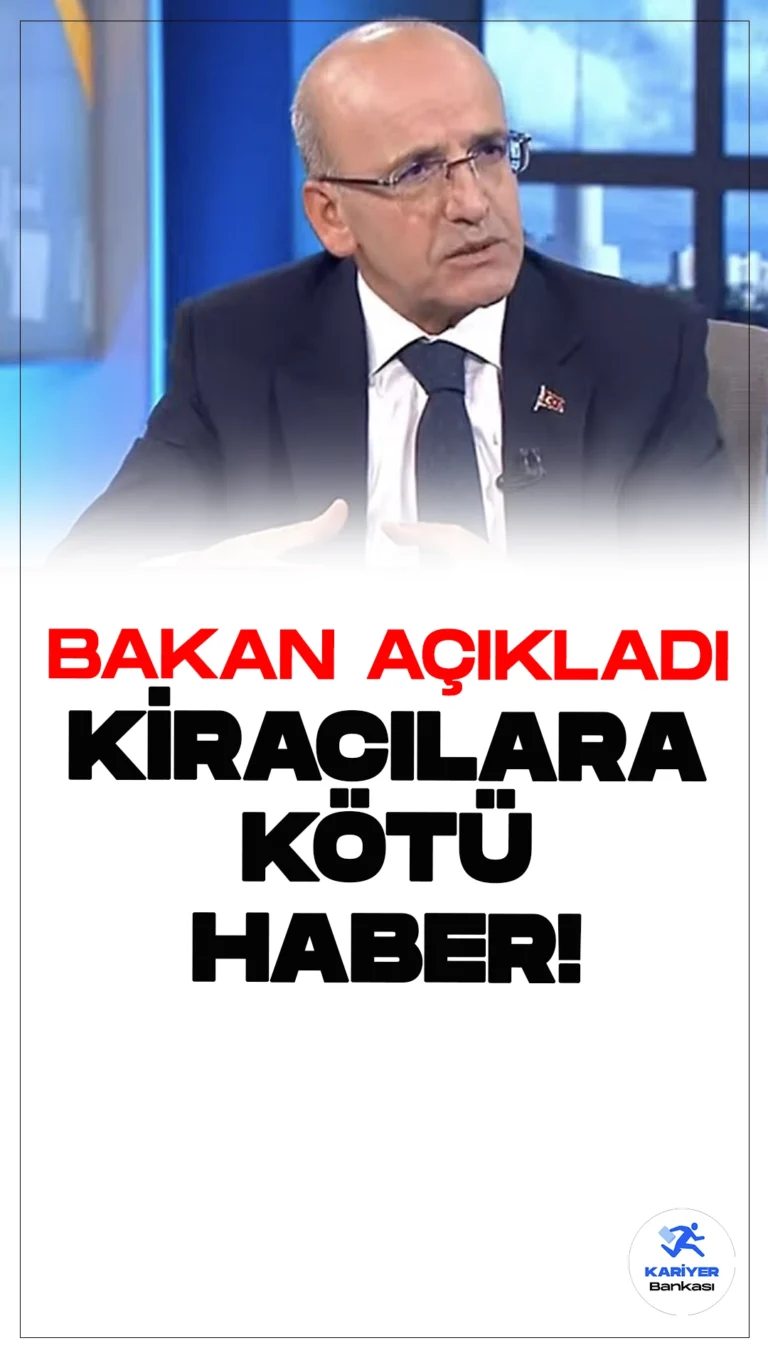 Bakan Şimşek'ten Yüzde 25 Kira Zammı Hakkında Açıklama.Hazine ve Maliye Bakanı Mehmet Şimşek, NTV canlı yayınında önemli açıklamalarda bulundu. Enflasyon, cari açık, rezervler ve kira artış oranı gibi konulara değinen Bakan Şimşek, enflasyonun kalıcı olarak düşeceğini belirtti ve kiralardaki %25 zam sınırıyla ilgili düzenleme çalışmalarının olmadığını söyledi.