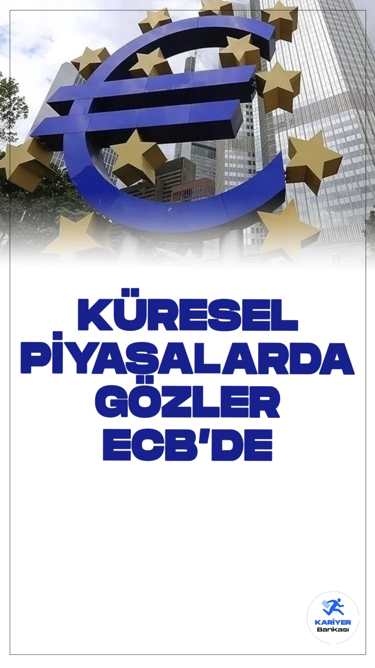 Küresel Piyasalarda Gözler ECB'de.Küresel piyasalar, teknoloji hisselerindeki satış baskısının dünya geneline yayılmasıyla karışık bir seyir izlerken, bugün gözler Avrupa Merkez Bankası'nın (ECB) para politikası kararlarına çevrildi.