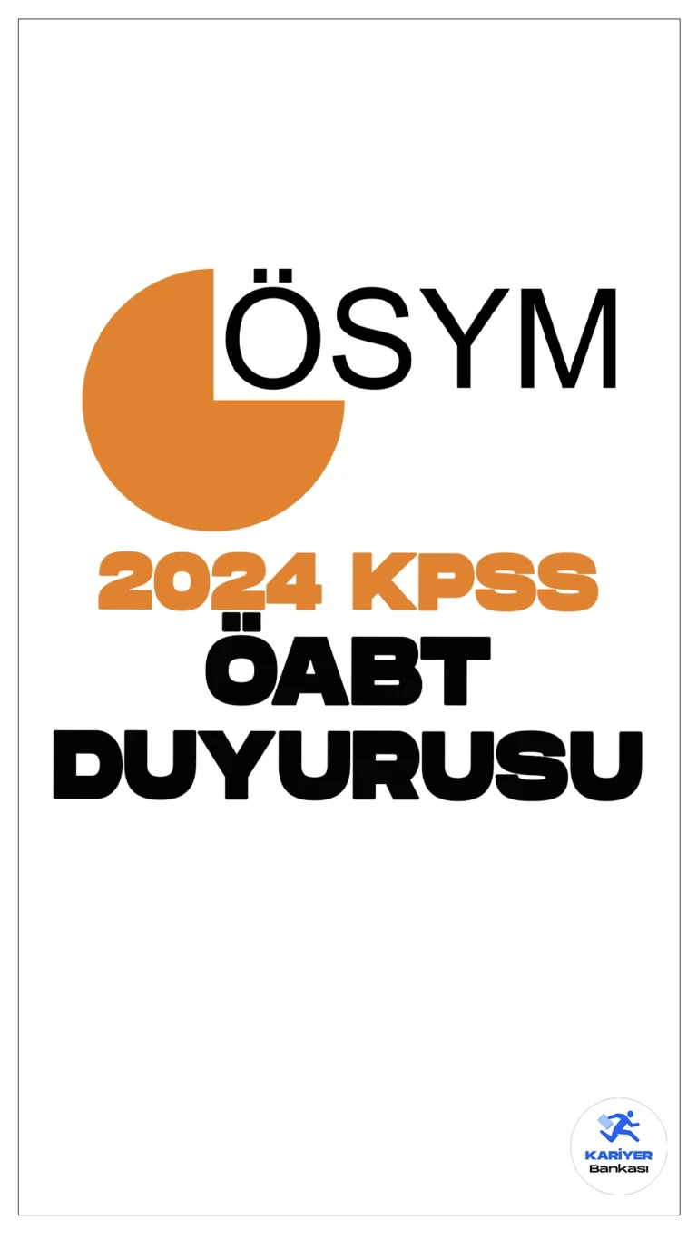2024 KPSS Lisans ÖABT Sınava Giriş Belgeleri Erişime Açıldı. ÖSYM sayfasından yayımlanan duyuda, 4 Ağustos 2024 tarihinde uygulanacak olan 2024-KPSS Lisans Öğretmenlik Alan Bilgisi Testi’ne (ÖABT) katılacak adayların, sınava girecekleri bina/salonlara atanma işlemlerinin tamamlandığı aktarıldı.
