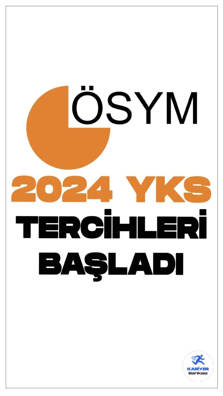Son Dakika: 2024 YKS Tercihleri Başladı.ÖSYM sayfasından yayımlanan son dakika duyurusunda, Yükseköğretim Kurumları Sınavı (YKS) tercih işlemlerinin bugün itibarıyla başladığı aktarıldı.Adaylar tercih işlemlerini 2 Ağustos'a kadar yapabilecek.