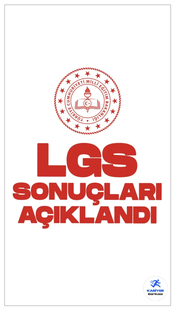 LGS Sonuçları Açıklandı. Milli Eğitim Bakanlığı sayfasından yayımlanan son dakika duyurusunda LGS sonuçlarının açıklandığı aktarıldı. Adaylar sonuçlarına https://www.meb.gov.tr adresinden erişebilecekler.