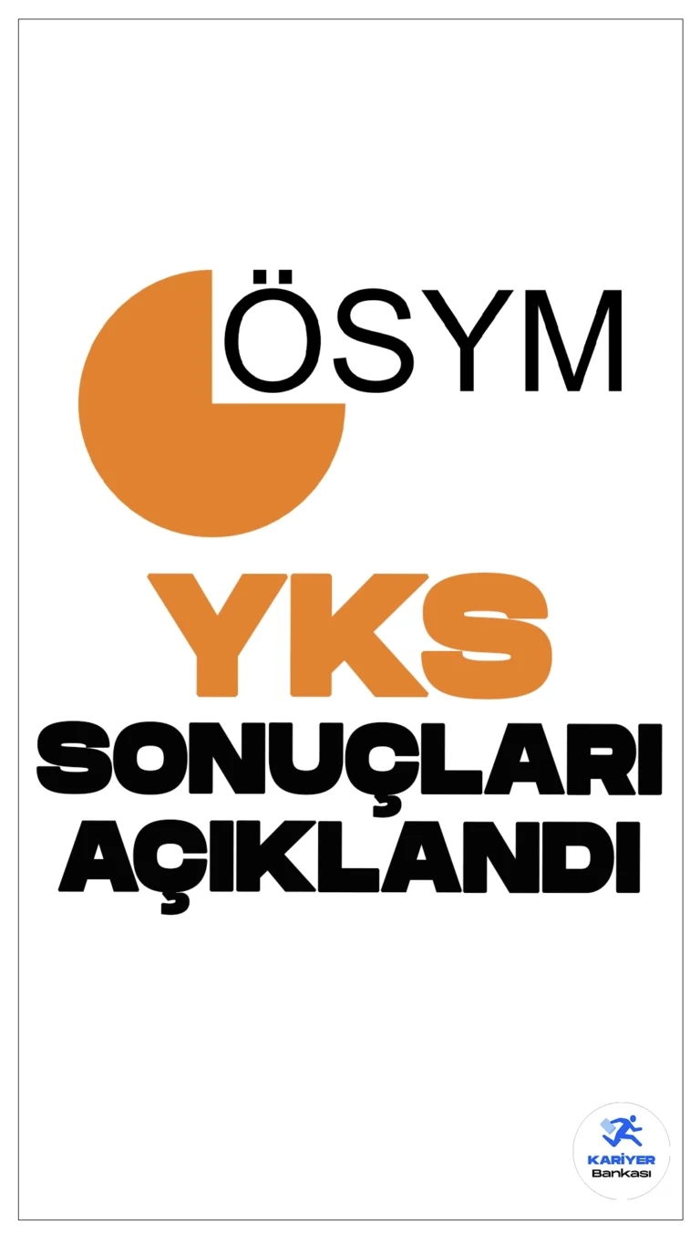 2024 YKS Sonuçları Açıklandı. ÖSYM sayfasından yayımlanan duyuruda 8-9 Haziran 2024 tarihlerinde uygulanan Yükseköğretim Kurumları Sınavı’nın (2024-YKS)değerlendirme işlemleri tamamlandığı aktarıldı.Adaylar, sınav sonuçlarına 16 Temmuz 2024 tarihinde saat 07.35’dan itibaren ÖSYM’nin https://sonuc.osym.gov.tr adresinden erişebilecekler.