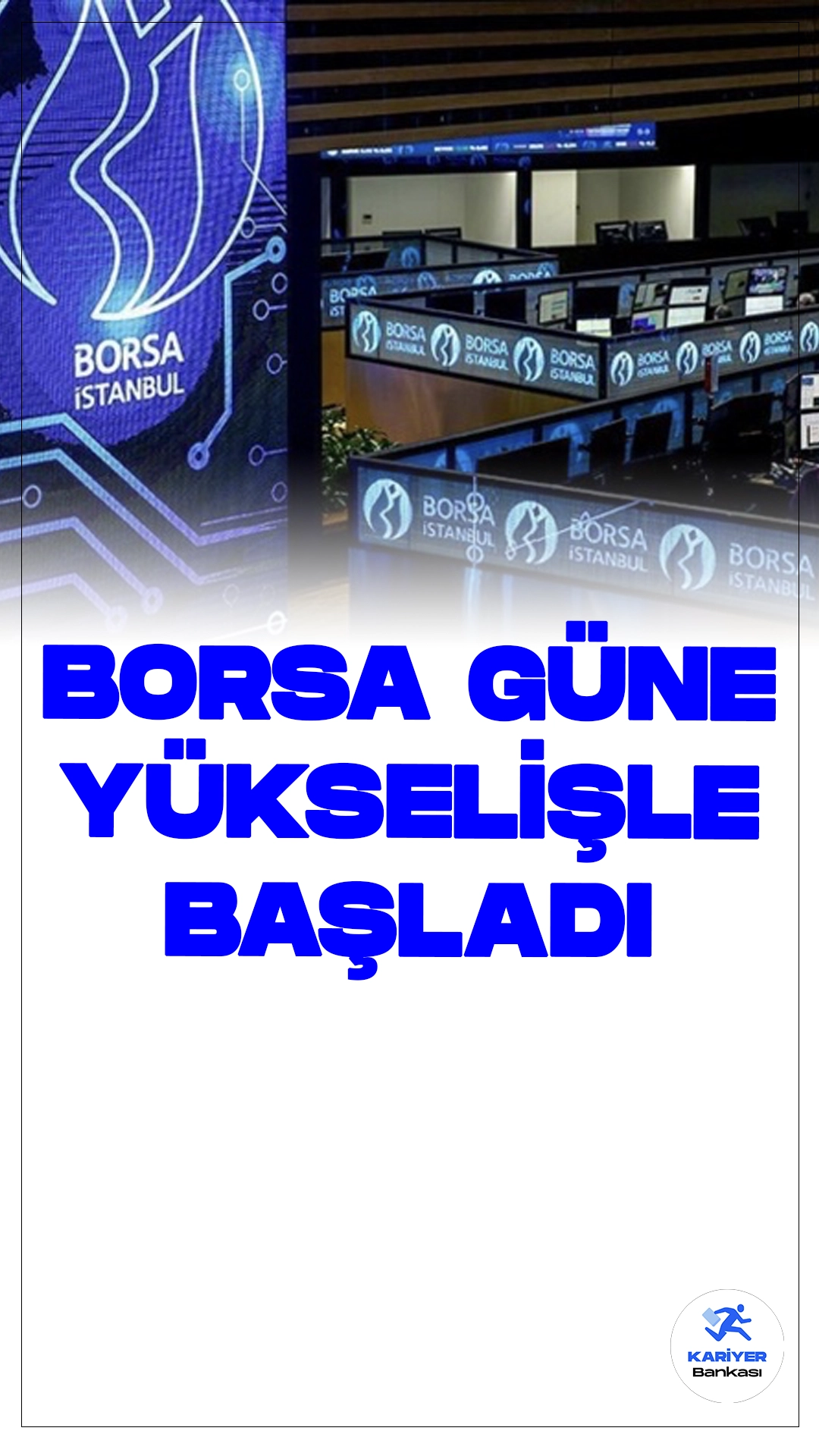 Borsa Güne Yükselişle Başladı.Borsa İstanbul'da BIST 100 endeksi, güne yüzde 0,37 artışla 10.911,92 puandan başladı. Bankacılık ve holding endeksleri de artış gösterdi.