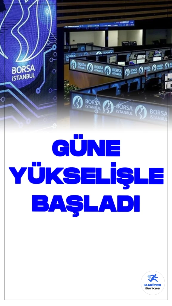 Borsa İstanbul Güne Yükselişle Başladı.Borsa İstanbul'da BIST 100 endeksi, güne yüzde 0,21 artışla 10.756,17 puandan başladı.