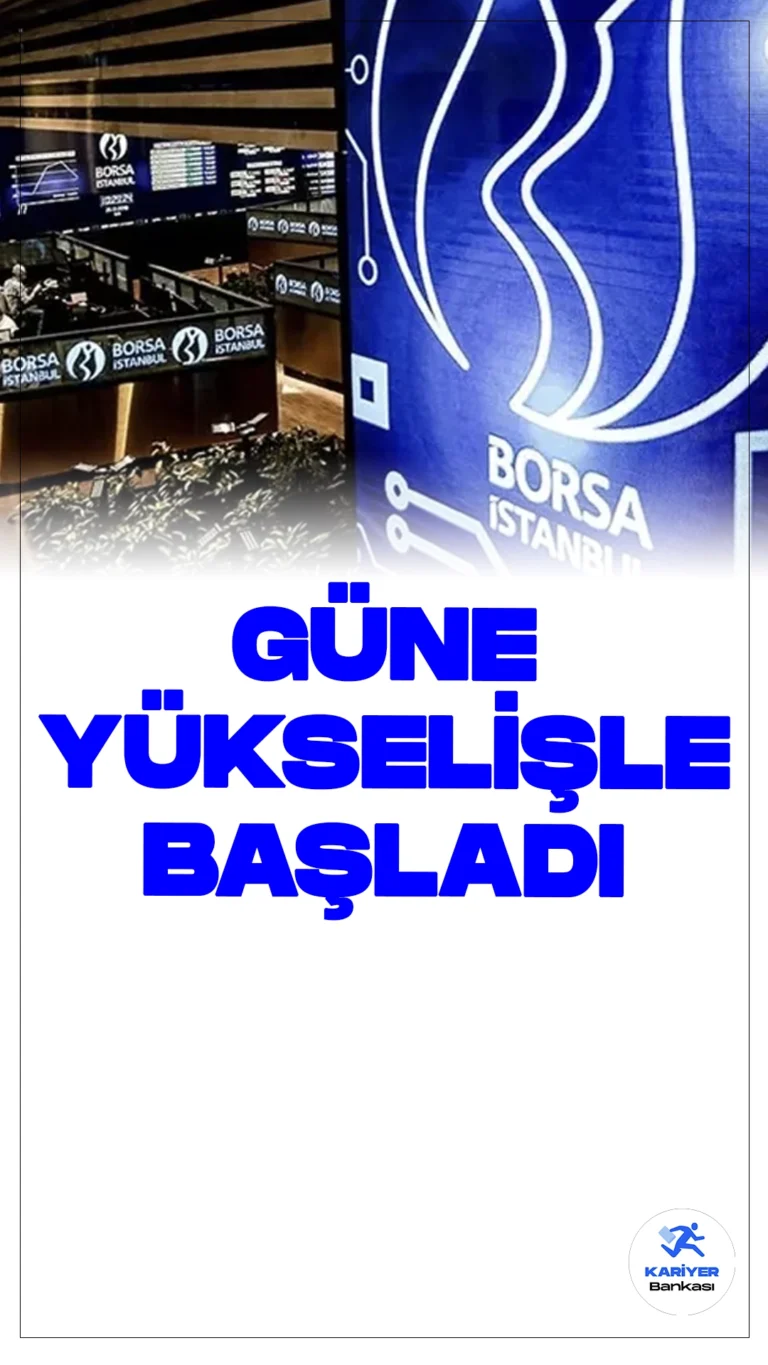 Borsa Güne Yükselişle Başladı.Borsa İstanbul'da BIST 100 Endeksi, güne yüzde 0,23 yükselişle 10.889,00 puandan başladı.