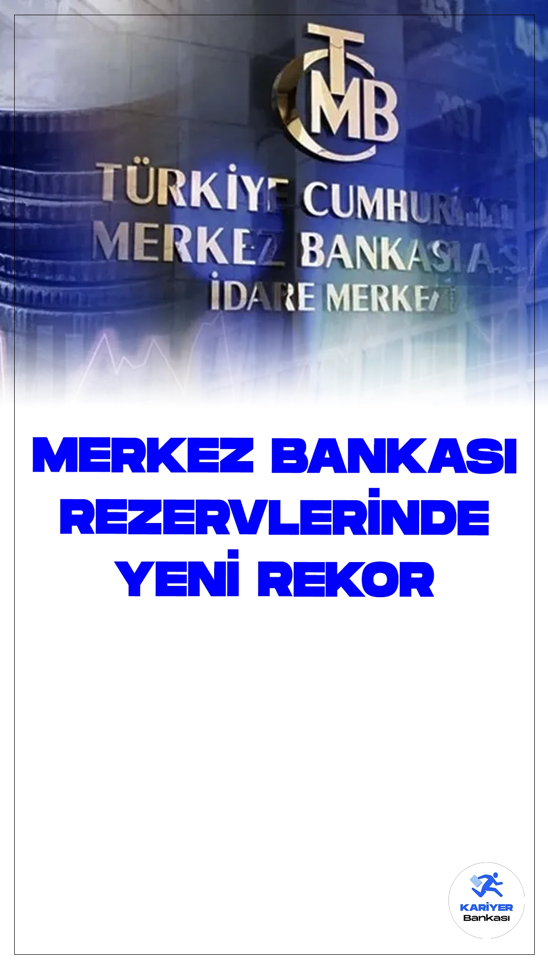 Merkez Bankası Rezervlerinde Yeni Rekor.Türkiye Cumhuriyeti Merkez Bankası (TCMB) toplam rezervleri, 5 Temmuz haftasında bir önceki haftaya göre 5 milyar 538 milyon dolar artışla 148 milyar 448 milyon dolara çıkarak rekor kırdı. Bu artış, Türkiye'nin finansal istikrarına ve ekonomik güvenine önemli bir katkı sağlıyor.