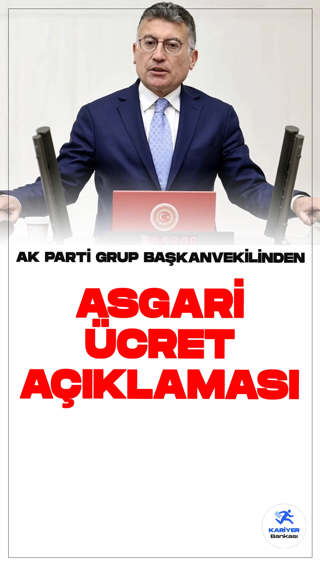 AK Parti Grup Başkanvekili Abdullah Güler'den Asgari Ücret Açıklaması.AK Parti Grup Başkanvekili Abdullah Güler, asgari ücret konusunda önemli açıklamalarda bulundu. Güler, "Asgari ücrete ara zam yapılmayacak." diyerek vatandaşları bu konuda beklentiye girmemeleri konusunda uyardı.
