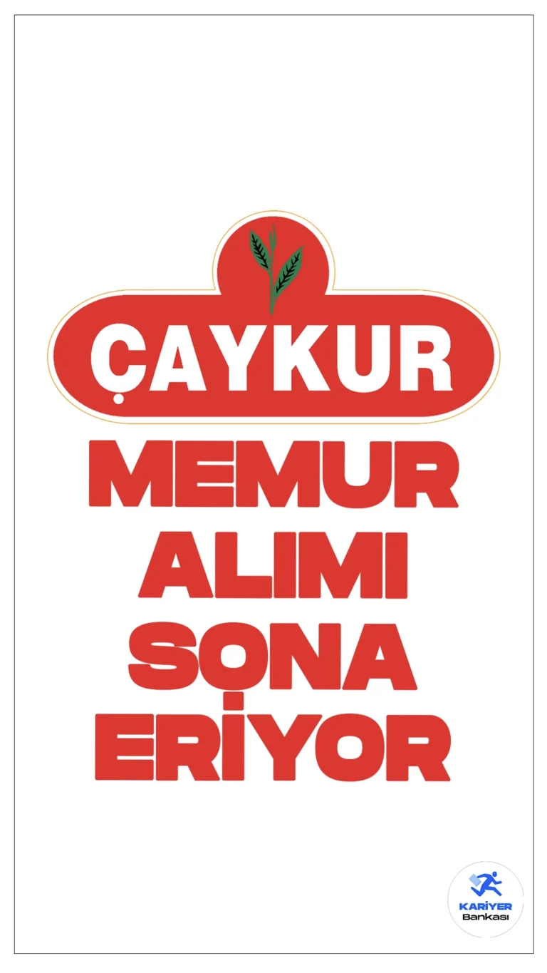 Çay İşletmeleri Genel Müdürlüğü (ÇAYKUR) 97 Memur Alımı Başvurularında Son Saatlere Girildi!KPSS 2024/1 tercihleri ile Çay İşletmeleri Genel Müdürlüğüne, ön lisans ve lisans mezunlarından memur alımı yapılacak. Tercih işlemleri bugün (18 Temmuz) sona eriyor.Tercih yapacak adayların belirtilen şartları, nitelik kodları ve özel koşulları sağlaması gerekmektedir.