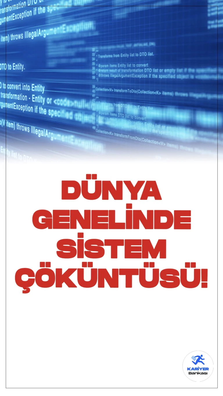 Dünya Genelinde Yazılım Sisteminde Sorunlar Yaşanıyor.Online bilgi güvenliği firması CrowdStrike kaynaklı bir bilgisayar ve internet sorunu tüm dünyayı vurdu. Şirket, sorunun Falcon sensörüyle ilgili bir hata kontrolü olduğunu belirtti.