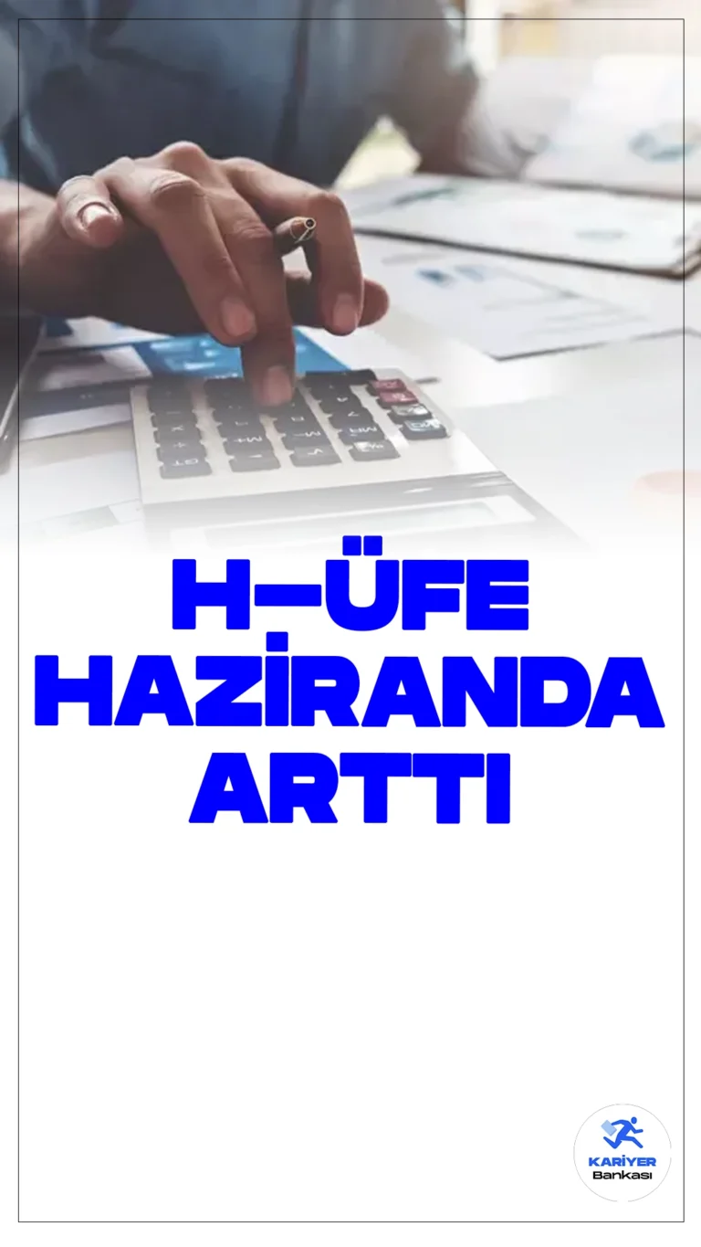 H-ÜFE Haziranda Yükseldi: Aylık %5,3, Yıllık %77,41 Artış.Hizmet Üretici Fiyat Endeksi (H-ÜFE), haziran ayında aylık bazda yüzde 5,3, yıllık bazda ise yüzde 77,41 artış gösterdi.