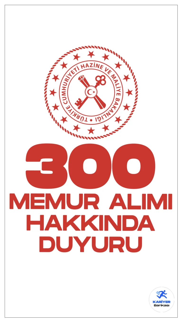 Hazine Bakanlığı 300 Memur Alımı Hakkında Duyuru Yayımlandı. Hazine ve Maliye Bakanlığı sayfasından yayımlanan son dakika duyurusunda, 300 memur alımı kapsamında, yazılı ve sözlü sınav sonucu başarılı olarak Vergi Müfettiş Yardımcılığına atanmaya hak kazanan adayların atanma işlemlerinin başlatılabilmesi için aşağıda yer alan belgeleri 05 Ağustos – 9 Ağustos 2024 tarihleri arasında belirtilen adrese teslim etmeleri gerektiği aktarıldı.