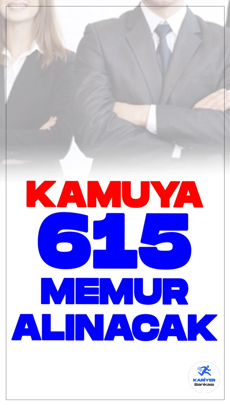 Kamuya Ön Lisans Mezunu 615 Memur Alınacak.KPSS 2024/1 ile kamu kurum ve kuruluşlarına memur alımı yapılacak. Tercih işlemleri 11 Temmuz 2024 saat 11.00 itibariyle ÖSYM üzerinden başladı. ÖSYM sayfasından KPSS 2024/1 tercih kılavuzu yayımlandıktan sonra Ön Lisans kadroları için ayrılan pozisyonlarda belli oldu.