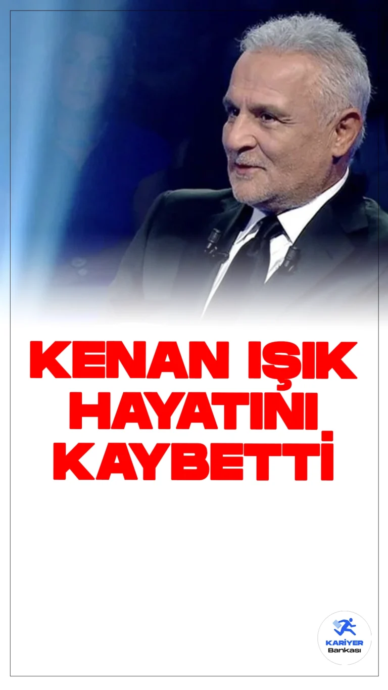 Ünlü Sunucu Kenan Işık Hayatını Kaybetti.Kenan Işık, 2014 yılında geçirdiği talihsiz kaza sonrası beyin kanaması geçirmişti. Ünlü sunucu ve oyuncu Kenan Işık, uzun süredir devam eden tedavi sürecinin ardından hayatını kaybetti.