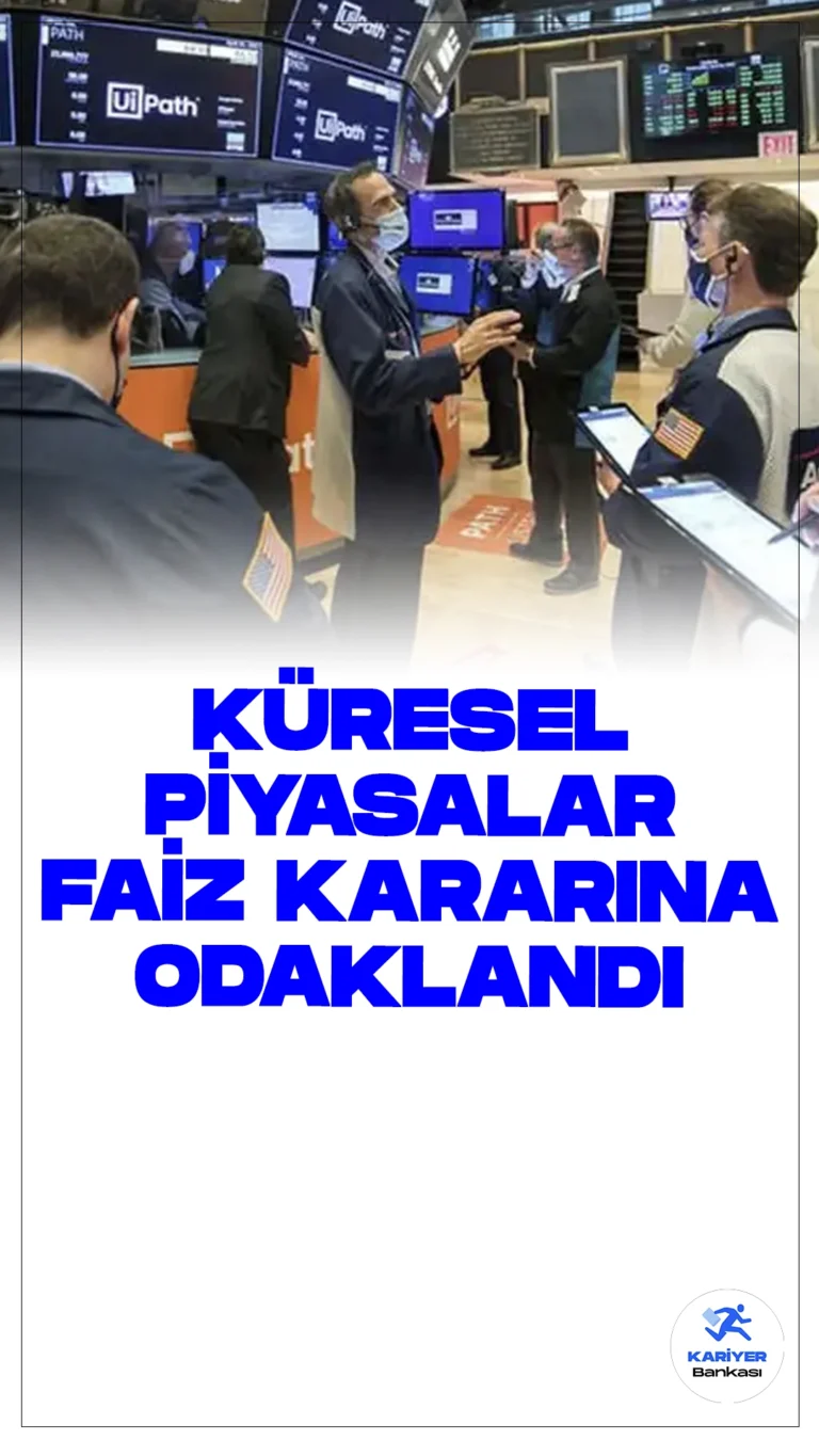 Küresel Piyasalar Faiz Kararlarına Odaklandı.Küresel piyasalar, ABD, Japonya ve İngiltere merkez bankalarının para politikası kararları ile yoğun makroekonomik veri takviminin takip edileceği haftaya pozitif başladı. Bu hafta gerçekleştirilecek toplantıların bankaların yol haritası konusunda ipuçları vermesi bekleniyor.
