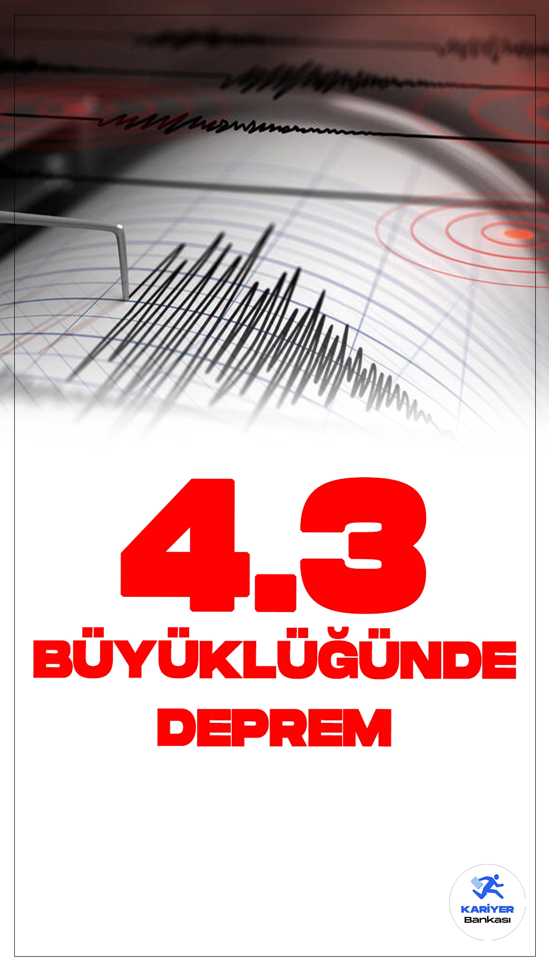 Malatya'da 4.3 Büyüklüğünde Deprem Oldu.İçişleri Bakanlığı Afet ve Acil Durum Yönetimi Başkanlığı Deprem Dairesi tarafından yayımlanan son dakika verilerine göre, Malatya'nın Yeşilyurt ilçesinde deprem meydana geldi.