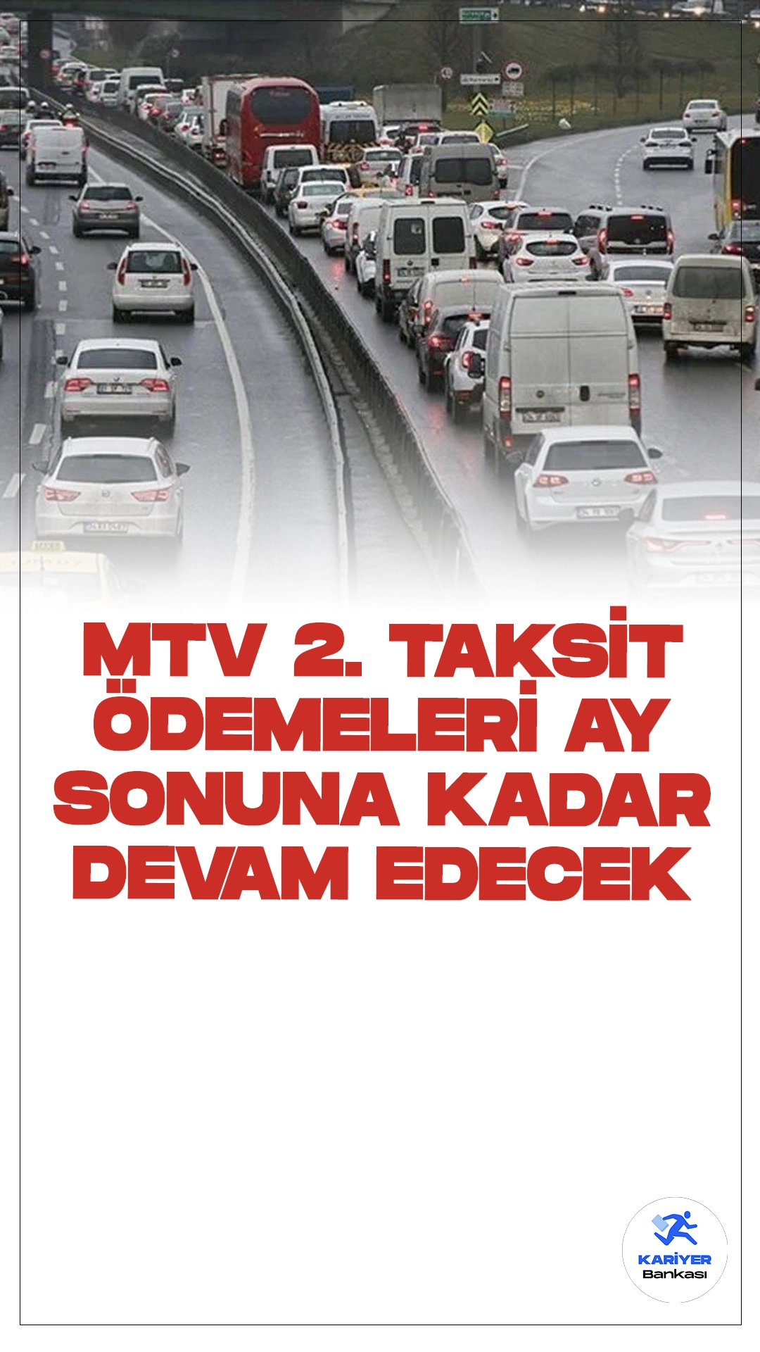 MTV İkinci Taksit Ödemeleri Ay Sonuna Kadar Devam Ediyor.2024 yılına ait motorlu taşıtlar vergisinin ikinci taksit ödemeleri başladı. MTV'nin ikinci taksit ödemesi 31 Temmuz'da sona erecek. Peki, MTV sorgulama ve ödeme işlemleri nasıl yapılıyor?
