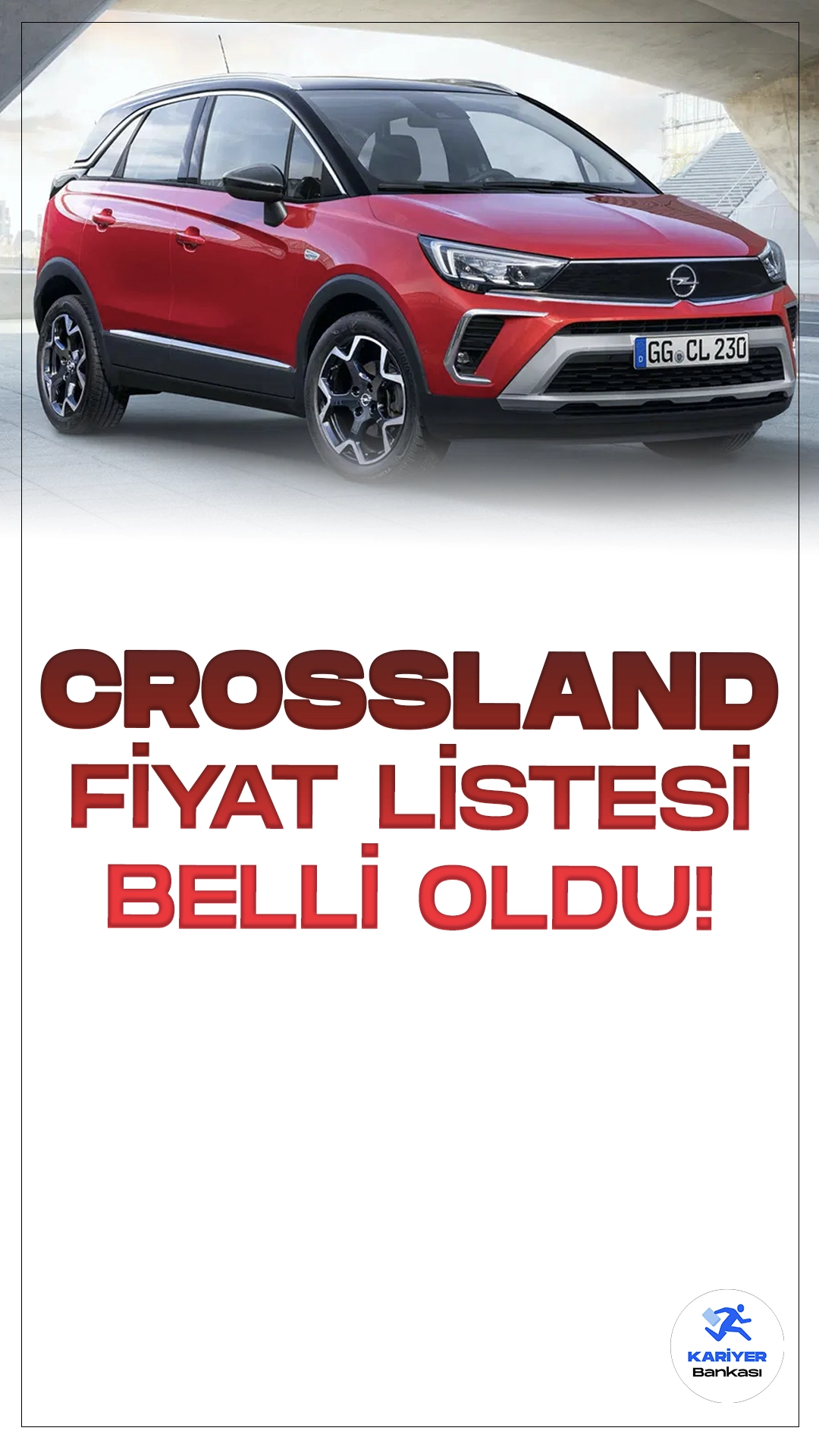 Opel Crossland Temmuz 2024 Fiyat Listesi Yayımlandı.Opel, yenilenen Crossland modeli ile şehir hayatına dinamik ve fonksiyonel bir SUV sunuyor. Modern tasarımı ve geniş iç hacmiyle dikkat çeken Opel Crossland, hem şehir içi kullanıma hem de uzun yolculuklara uygun yapısıyla otomobil tutkunlarının gözdesi haline geliyor.