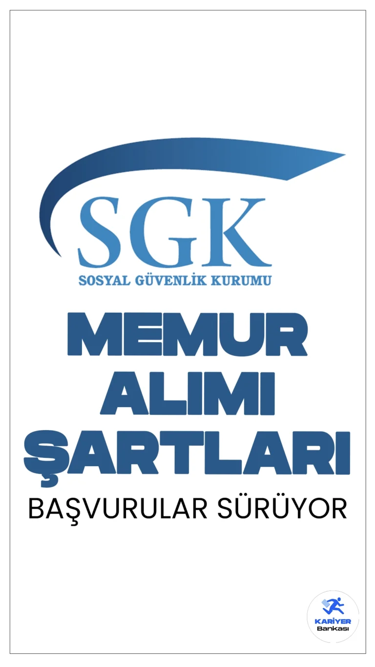 Sosyal Güvenlik Kurumu (SGK) 200 Memur Alımı Şartları.ÖSYM sayfasından yayımlanan duyuruda, KPSS 2024/1 tercih kılavuzu ile Sosyal Güvenlik Kurumu Başkanlığına, ön lisans ve lisans mezunlarından olmak üzere merkezi atama yoluyla memur alımı yapılacağı aktarıldı.Tercih yapacak adayların belirtilen şartları, nitelik kodları ve özel koşulları dikkatle incelemesi gerekmektedir.