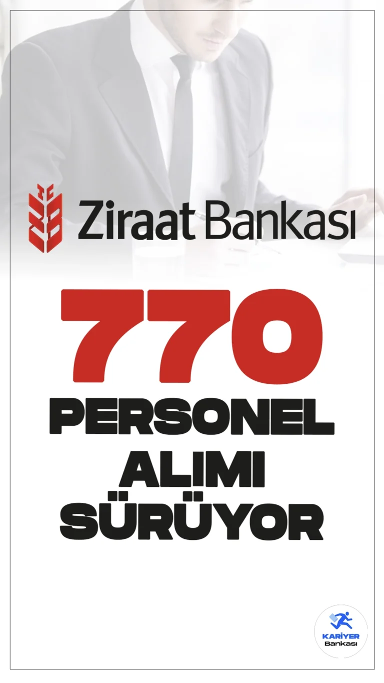 Ziraat Bankası personel alımı başvuru işlemleri sürüyor.Başvuru şartları ve başvuru bilgilerine dair detaylar bu haberimizde.Ziraat Bankası sayfasından yayımlanan duyurularda, Ziraat Bankasına 150 uzman yardımcısı, 600 servis görevlisi ve 20 müfettiş yardımcısı alımı yapılacağı aktarıldı. Başvuru işlemleri 19 Temmuz'a kadar sürecek. İşte şartlar ve başvuru bilgileri..