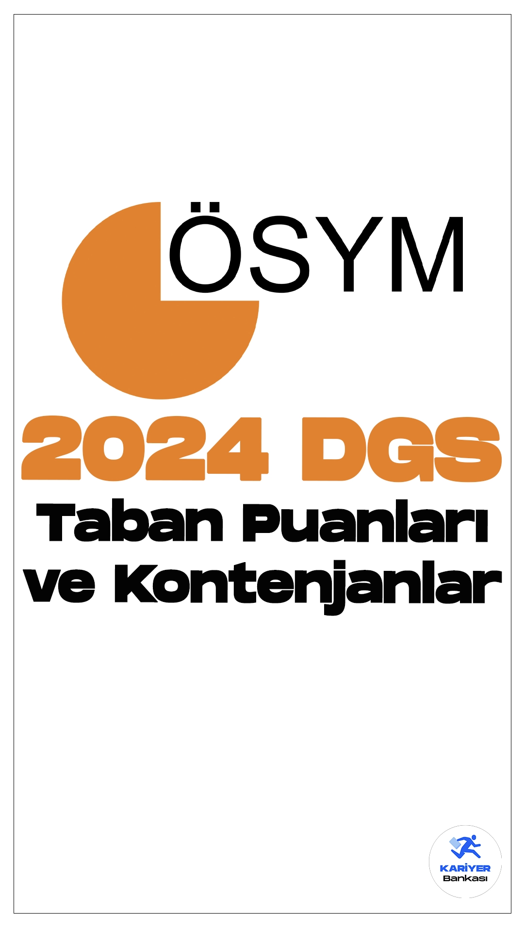 2024 DGS Taban Puanları Belli Oldu. ÖSYM sayfasından 2024 DGS sınav sonuçlarının açıklanmasıyla beraber, DGS taban puanları da belli oldu. Dikey Geçiş Sınavına giren adayların heyecanlı bekleyişi sona erdi. İşte detaylar...