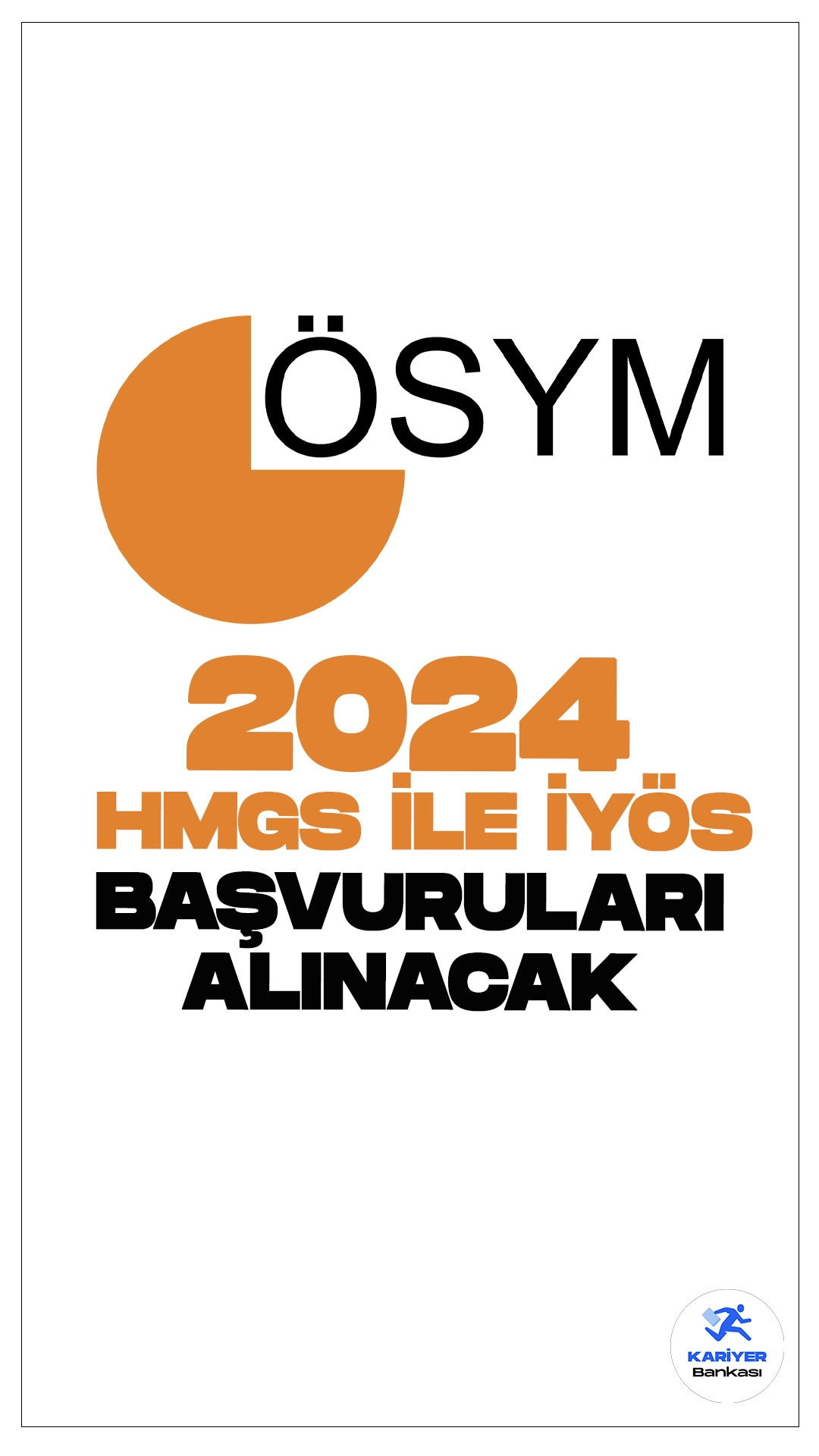 2024 HMGS ile İYÖS Başvuruları Alınacak.ÖSYM sayfasından yayımlanan duyuruda 29 Eylül 2024 tarihinde uygulanacak 2024 Hukuk Mesleklerine Giriş Sınavı (2024-HMGS) ile İdari Yargı Ön Sınavı (2024-İYÖS) başvurularının 13-21 Ağustos 2024 tarihleri arasında yapılacağı aktarıldı.