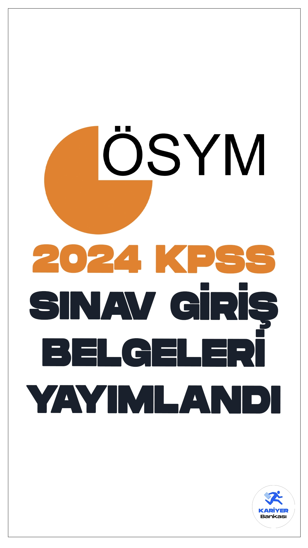 2024-KPSS Ön Lisans Sınav Giriş Belgeleri Erişime Açıldı.ÖSYM sayfasından yayımlanan duyuruda, 1 Eylül 2024 tarihinde uygulanacak olan 2024 Kamu Personel Seçme Sınavı Ön Lisans Sınavı’na (2024-KPSS Ön Lisans) katılacak adayların, sınava girecekleri bina/salonlara atanma işlemlerinin tamamlandığı aktarıldı.