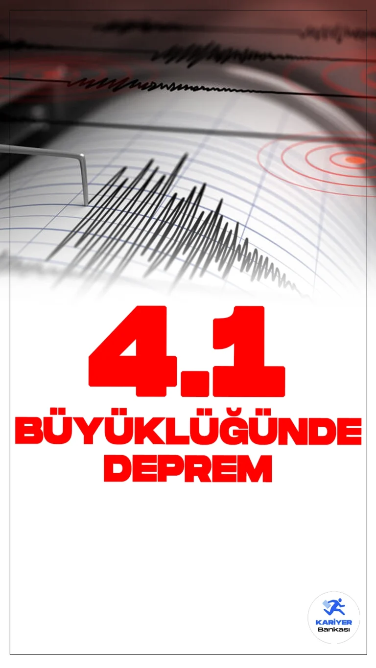 Antalya'da 4.1 Büyüklüğünde Deprem Oldu. İçişleri Bakanlığı Afet ve Acil Durum Yönetimi Başkanlığı Deprem Dairesi tarafından yayımlanan verilere göre, Antalya'nın Kaş ilçesinde 4.1 büyüklüğünde deprem meydana geldiği aktarıldı.