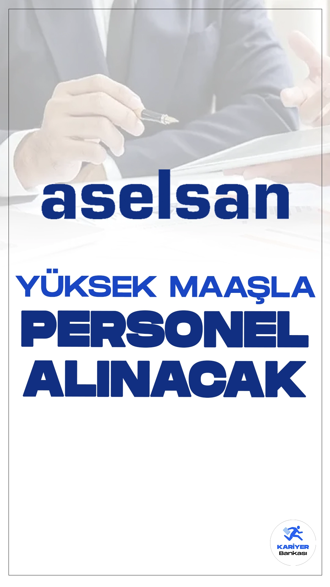 Aselsan Personel Alımı Başvuruları Başladı.Aselsan, KPSS puan şartı aranmadan, birçok farklı pozisyona personel alımı yapıyor. Başvuru yapacak adayların belirtilen şartları dikkatle incelemesi gerekmektedir. İşte alım yapılacak pozisyonlar ve başvuru detayları:
